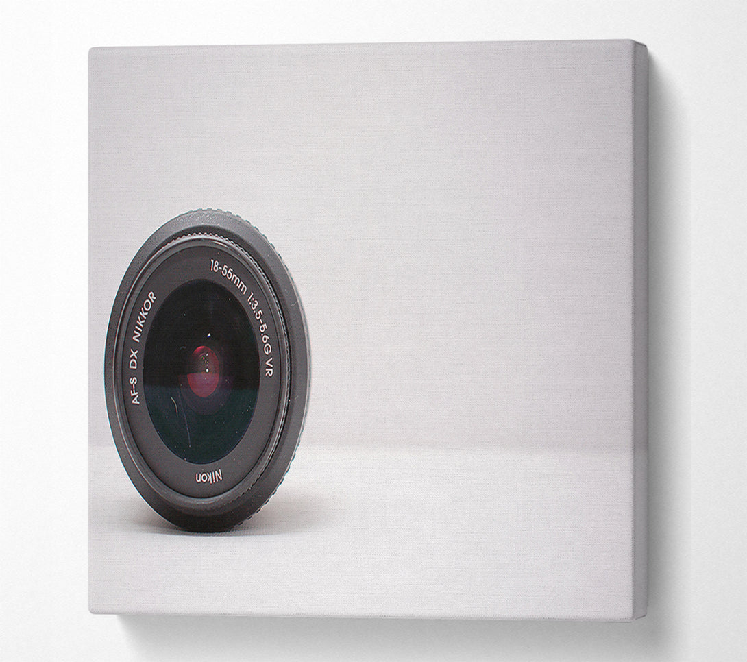  A Canvas Print of Black Lens Reflection Canvas Art