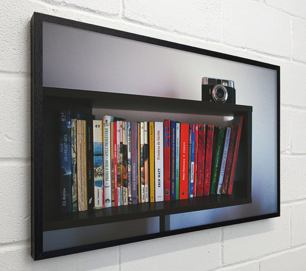 Red Bookshelf Memories