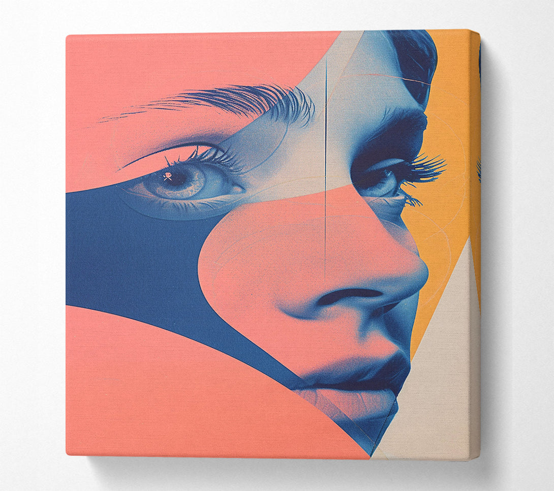  A Canvas Print of Looking Away Canvas Wall Art