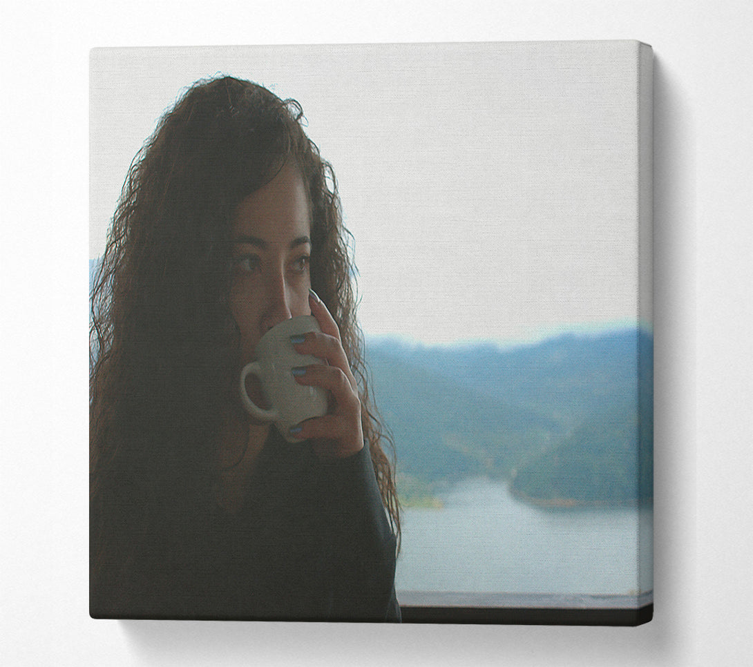  A Canvas Print of Blue Mountain Coffee Canvas Art