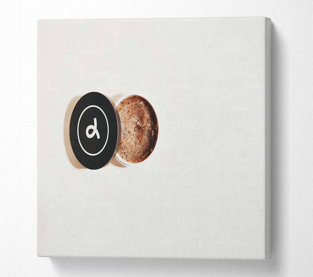  A Canvas Print of Brown Sugar Scrub Canvas Art