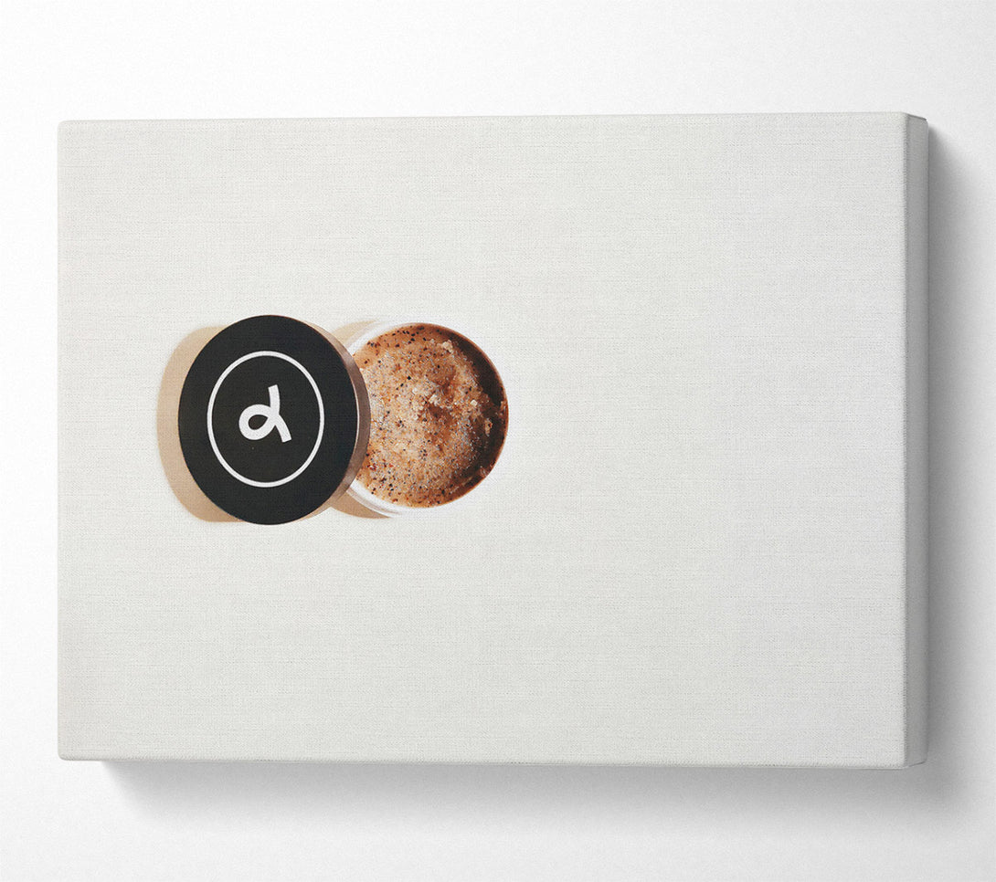  A Canvas Print of Brown Sugar Scrub Canvas Art