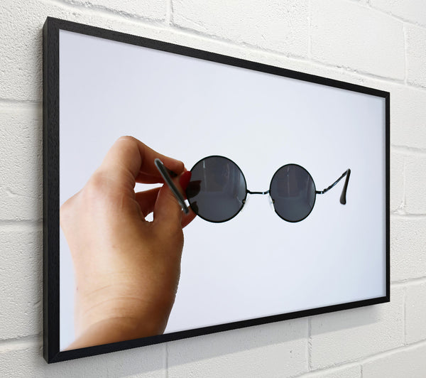 Black Circle Shades