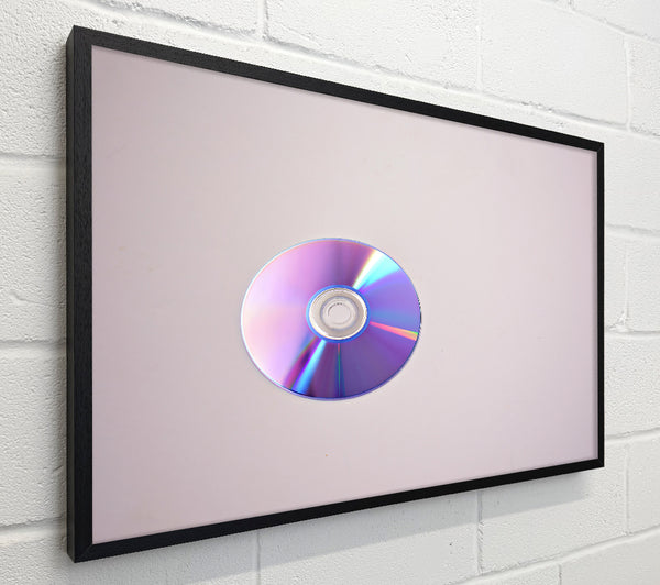 Purple Disc Reflection