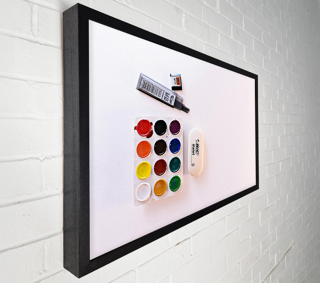  A Canvas Print of Red And White Still Life Canvas Print