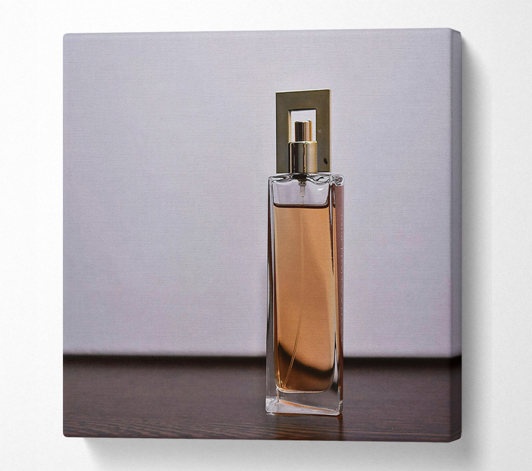  A Canvas Print of Amber Glass Scent Canvas Art