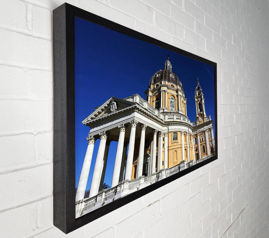  A Canvas Print of Golden Italian Dome Canvas Print