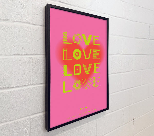 Love Retro Pink