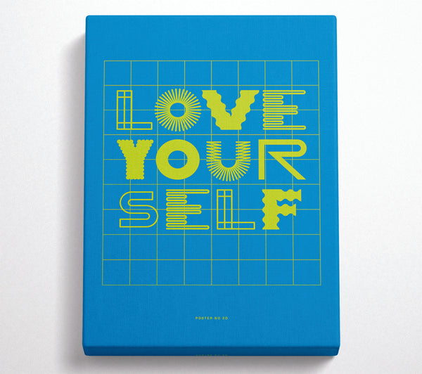  A Canvas Print of Love Your Self Canvas Art