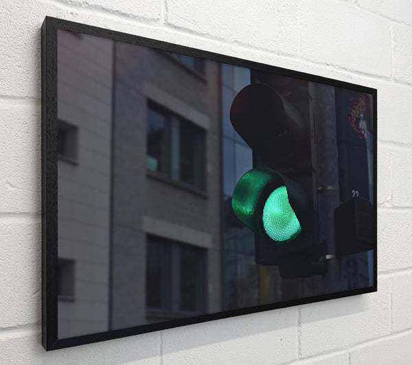 Green Light Cityscape