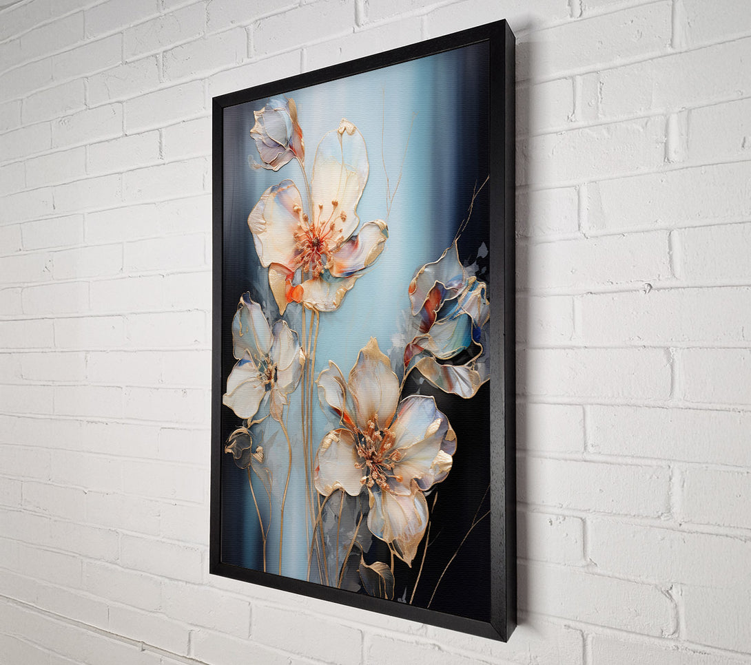  A Canvas Print of Lovely Flower Art Canvas Art