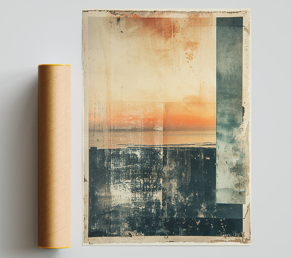 Magazine Sunset Print