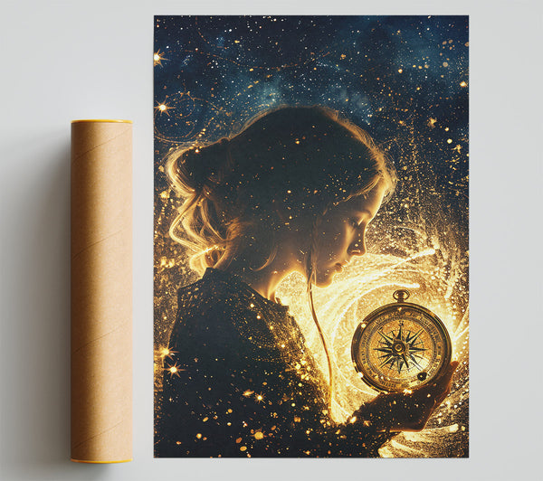 Magic Compass Giclee Print
