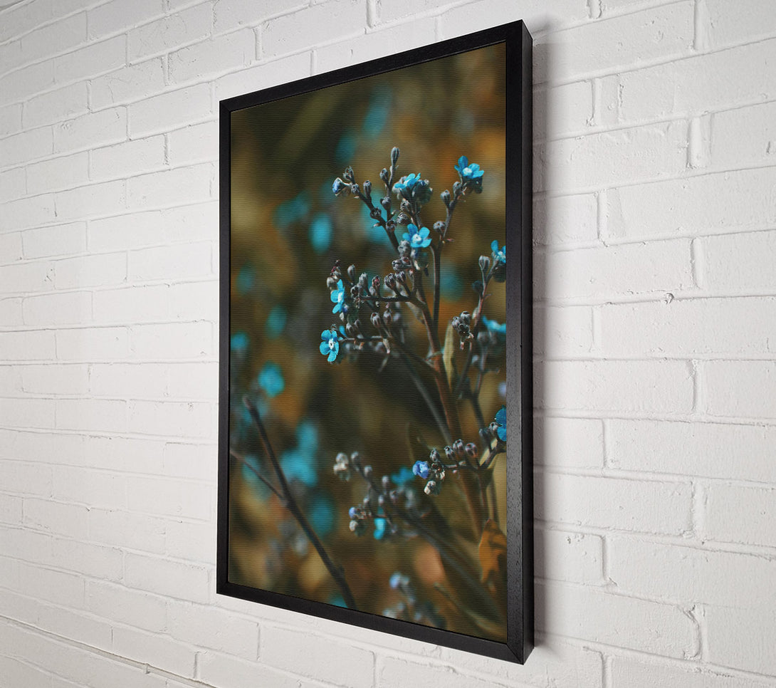  A Canvas Print of Azure Branch Blooms Canvas Art