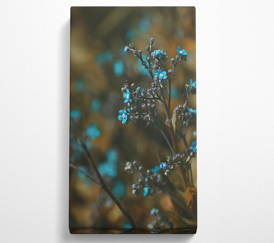  A Canvas Print of Azure Branch Blooms Canvas Art