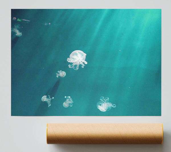 Teal Ocean Dreams Print