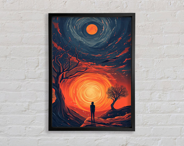Magic Storm Framed Print