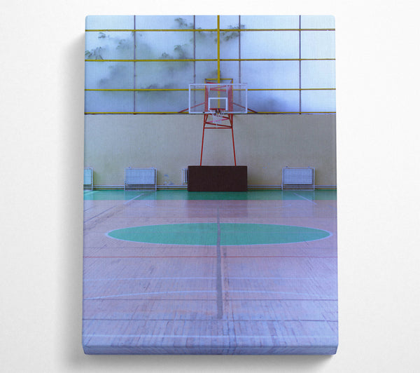  A Canvas Print of Green Court Memories Canvas Wall Art