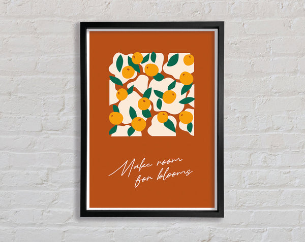Make Room For Blooms (1) Framed Print