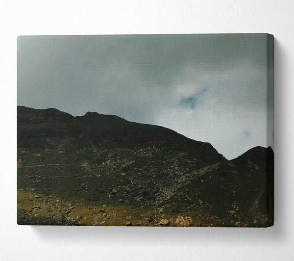  A Canvas Print of Grey Mountain Shadows Canvas Art