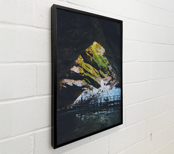 Green Cave Reflection