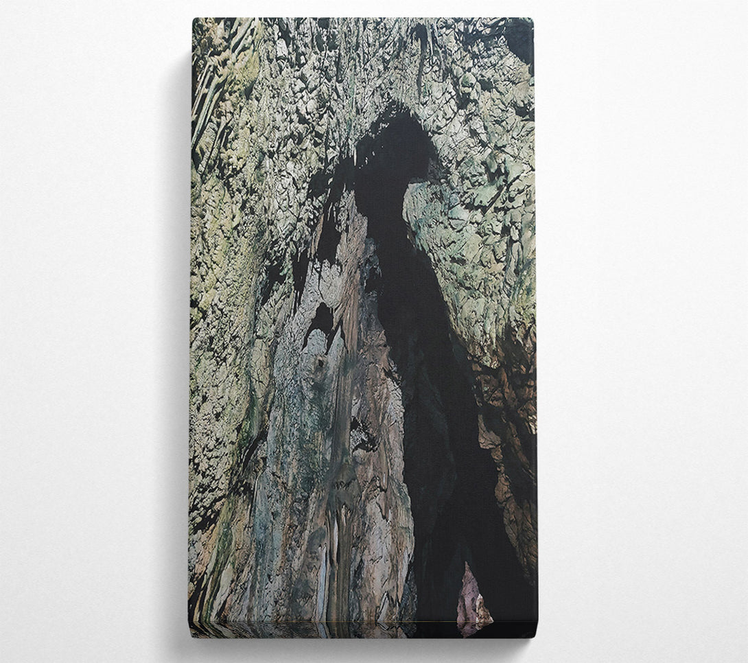 A Canvas Print of Grey Cave Entrance Canvas Art