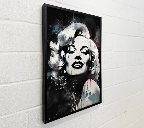 Marilyn Monroe Paint Splash
