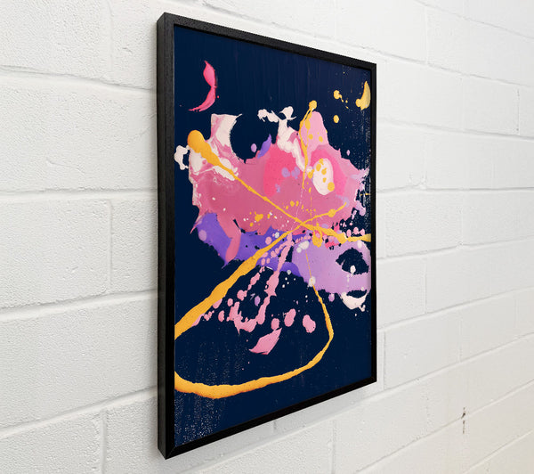 Pink & Yellow Splashes