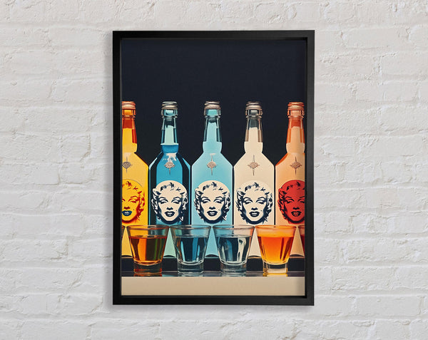 Marilyn Monroe Shots Framed Print
