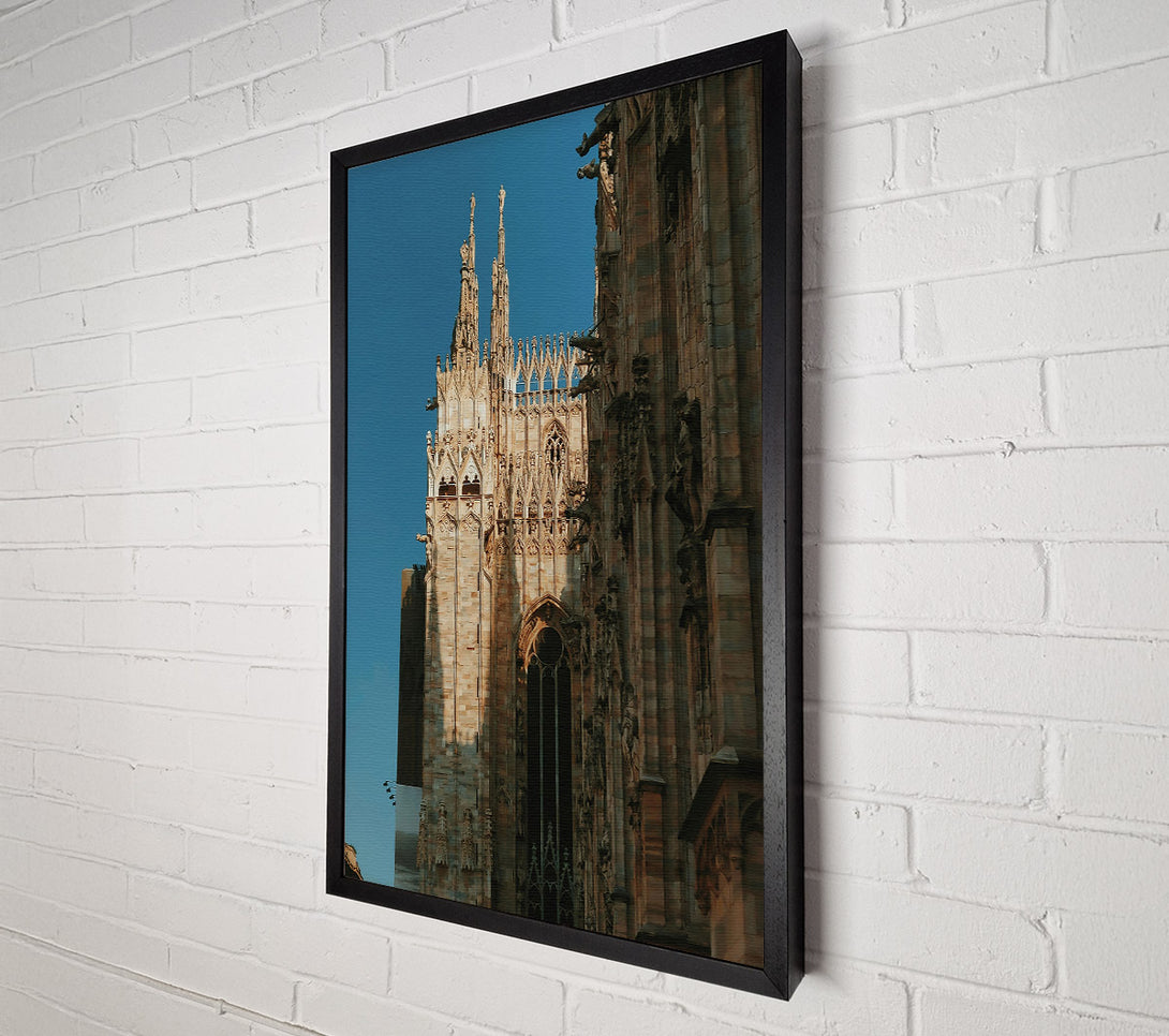  A Canvas Print of Golden Stone Spire Canvas Art