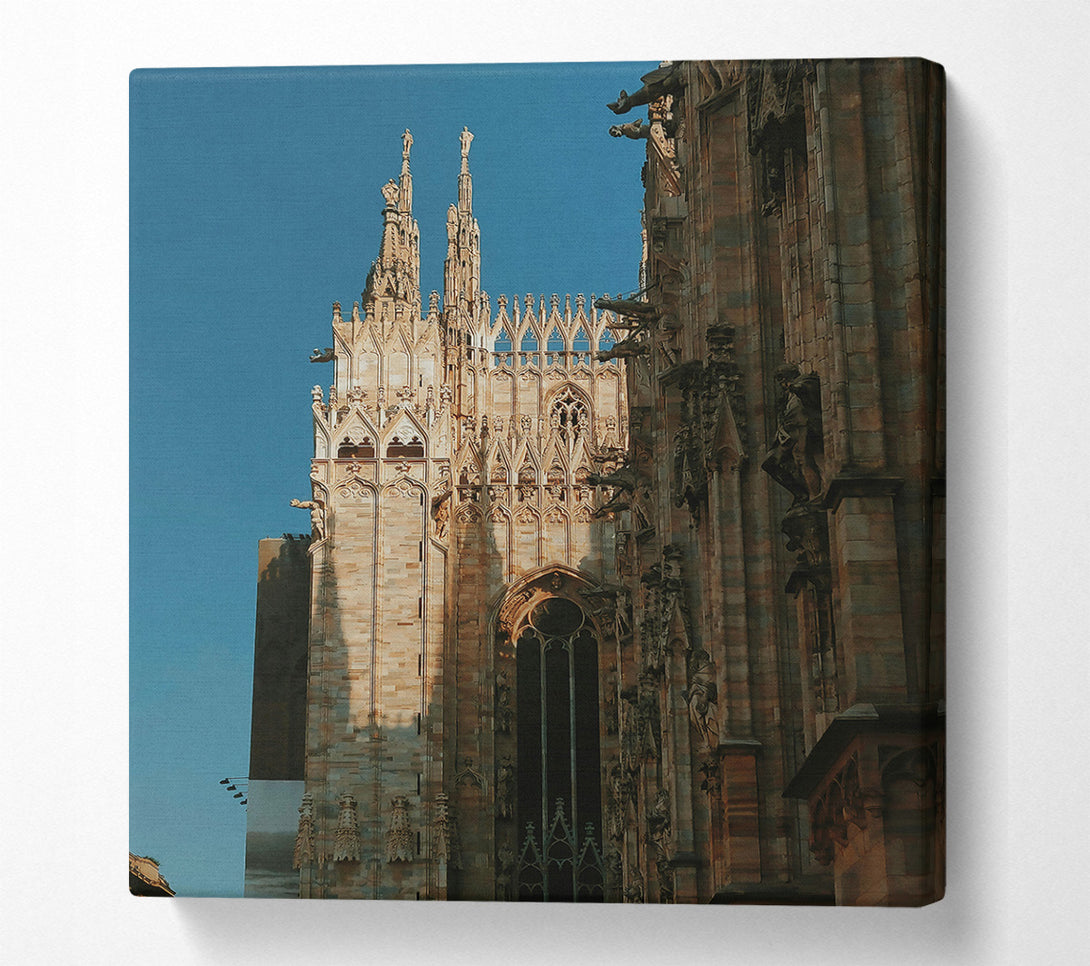  A Canvas Print of Golden Stone Spire Canvas Art