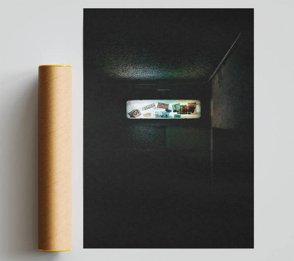 Pale Green Stickers Print