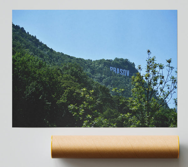 Green Hills Of Brasov Giclee Print