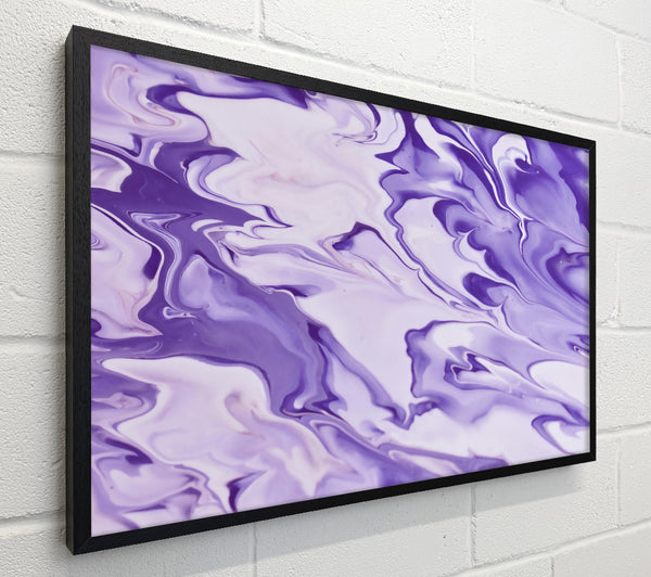 Lilac Swirls And Streams