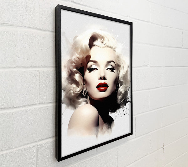 Marilyn Monroe Watercolour Splash
