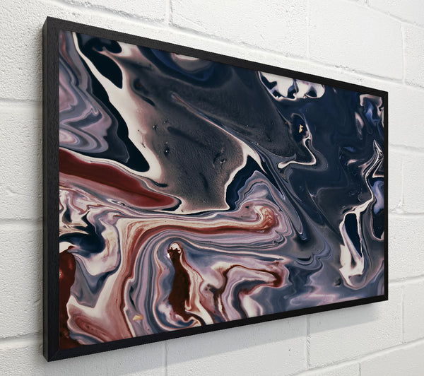 Midnight Swirls Of Blue