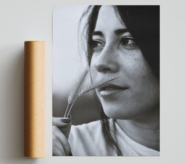 The Grey Grain Whisperer Print