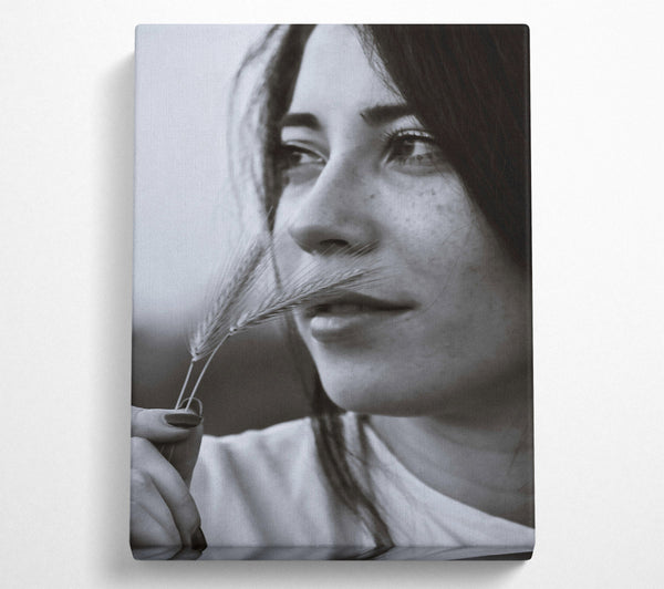  A Canvas Print of The Grey Grain Whisperer Canvas Art