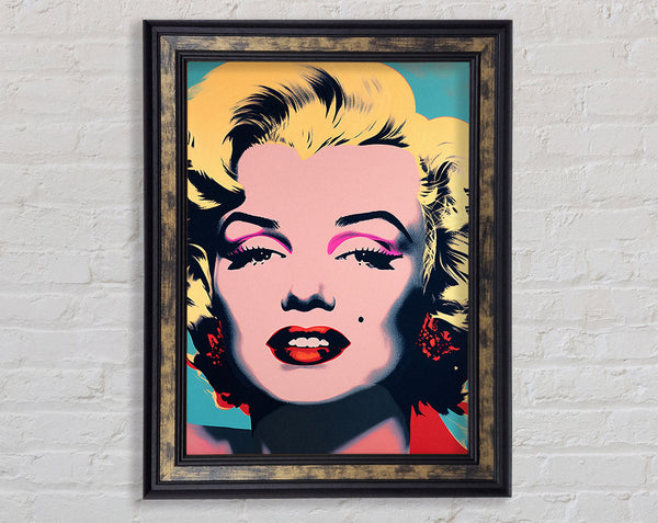 Marilyn Pop Framed Print