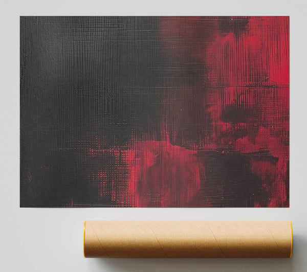 Maroon To Black Giclee Print