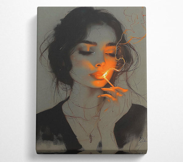  A Canvas Print of Matchstick Woman Canvas Art