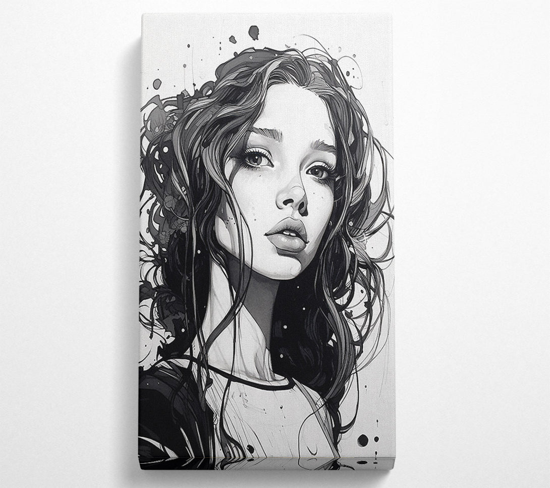  A Canvas Print of Maverick Girl Canvas Wall Art