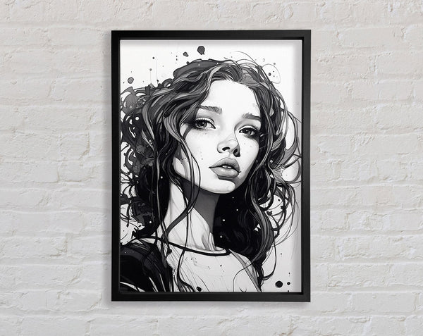 Maverick Girl Framed Print