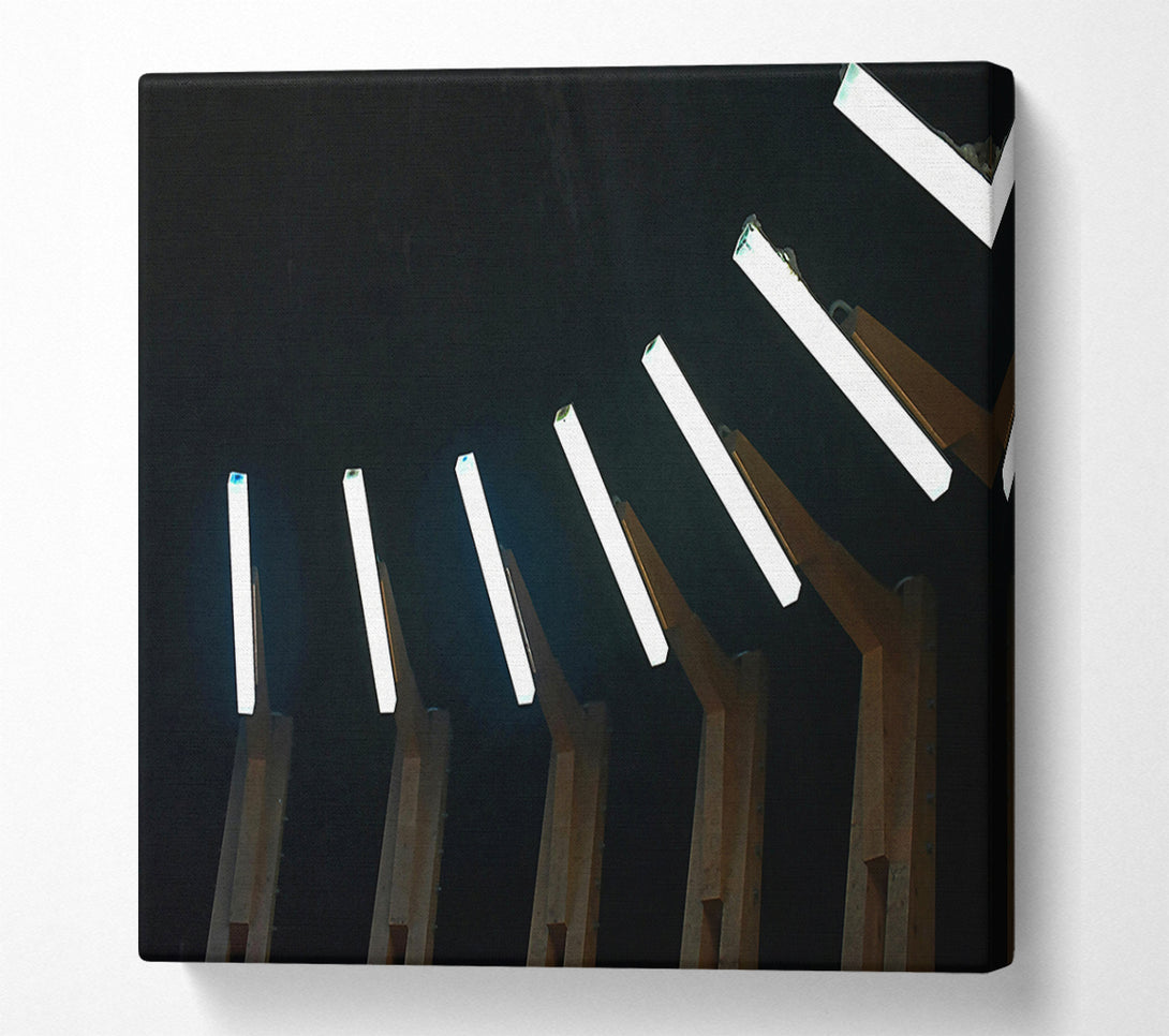  A Canvas Print of White Light Ascends Canvas Art