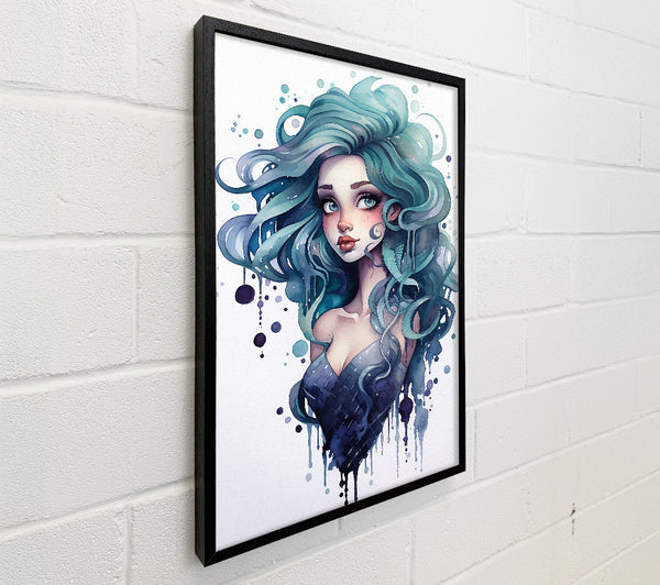 Mermaid Watercolour