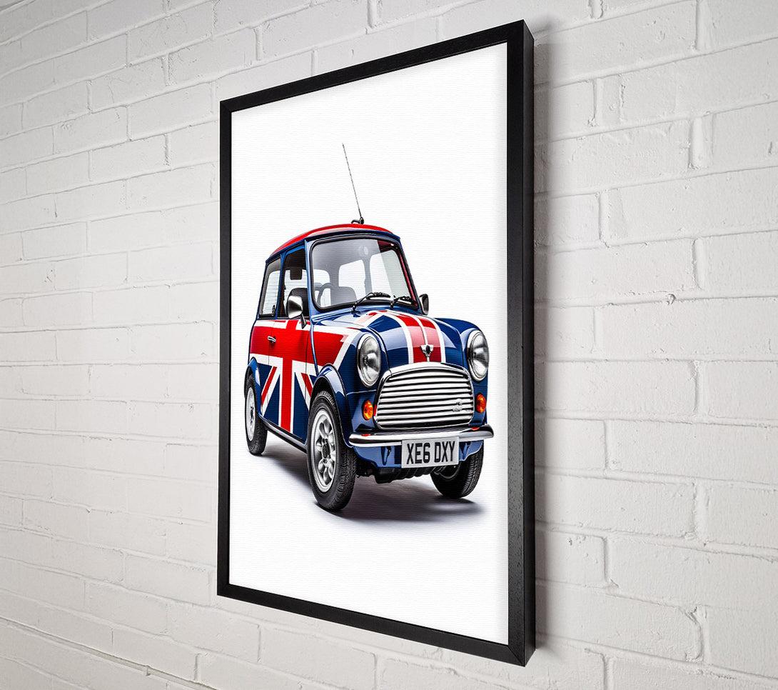  A Canvas Print of Mini British Canvas Wall Art