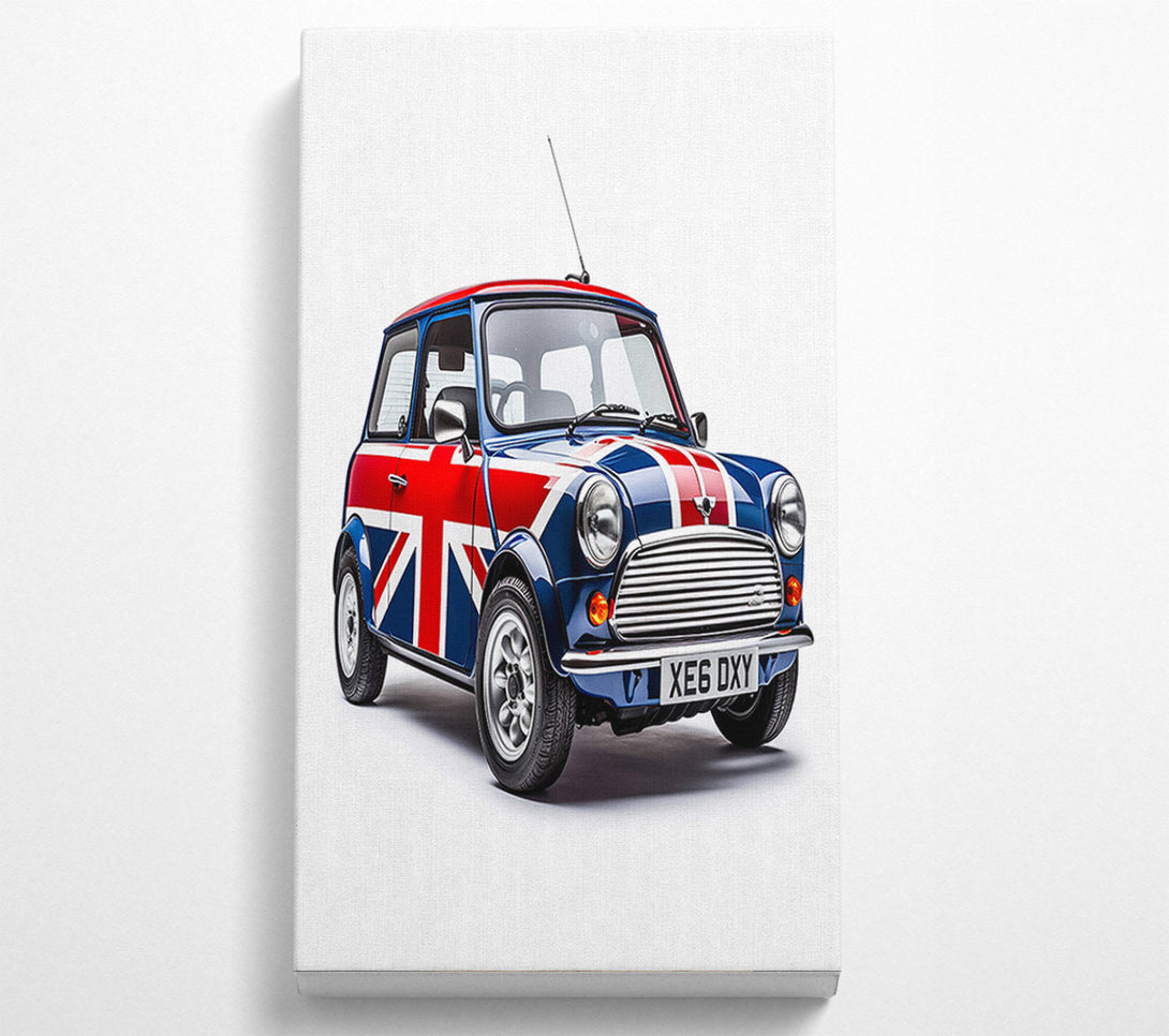  A Canvas Print of Mini British Canvas Wall Art