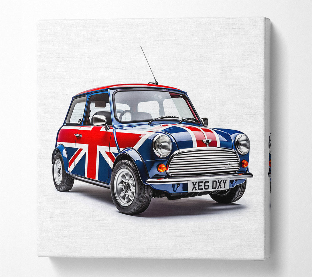  A Canvas Print of Mini British Canvas Wall Art