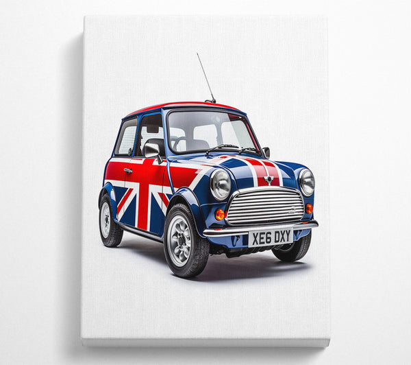  A Canvas Print of Mini British Canvas Wall Art