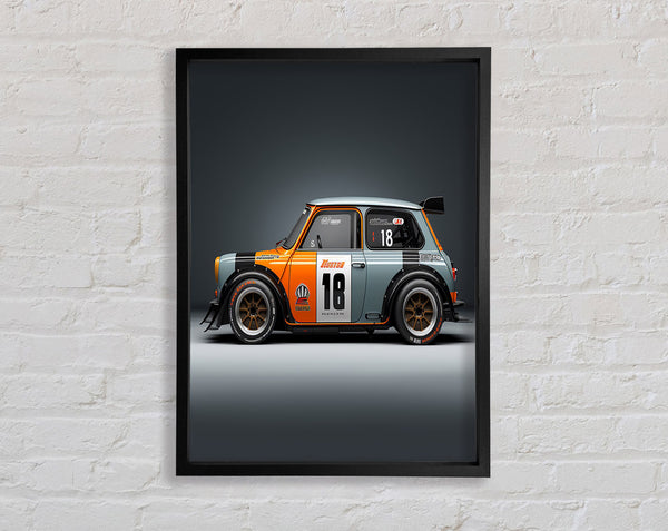 Mini Rally Framed Print